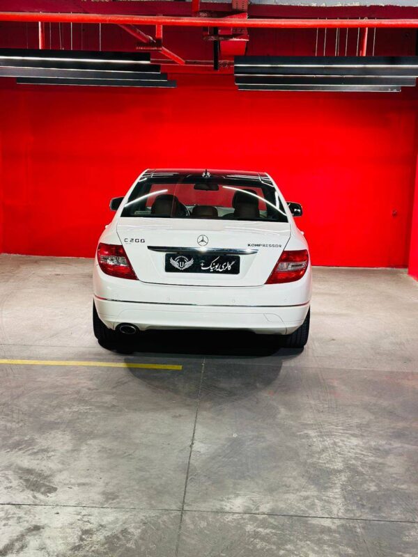 بنز C200 مدل 2008 بیرنگ - تصویر 4
