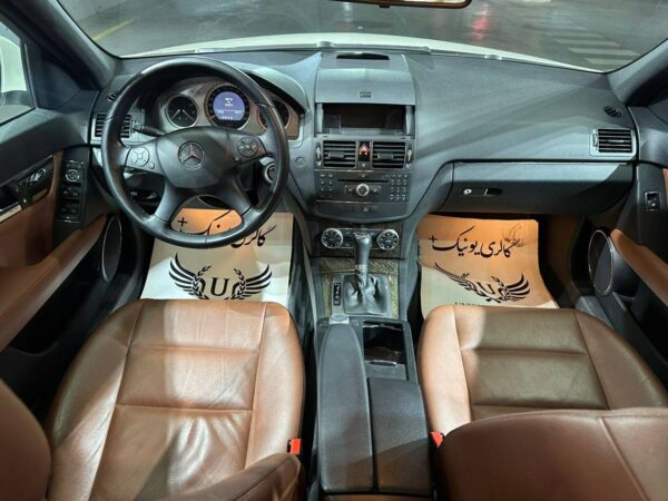 بنز C200 مدل 2008 بیرنگ - تصویر 8